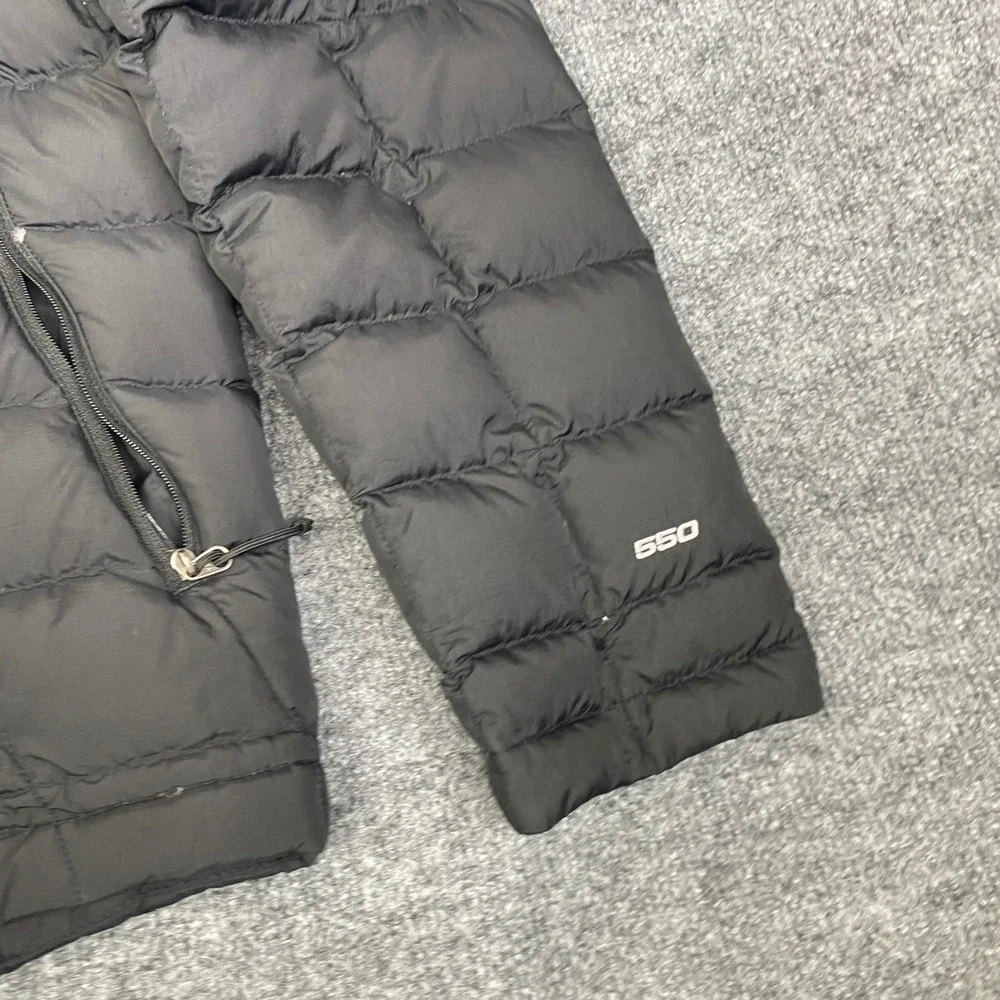 The North Face Mens 550 Down Puffer Jacket Black 3-in-1 Liner NF0A2SU5 Medium